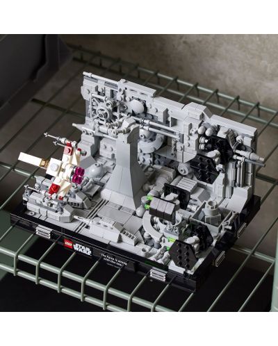 Konstruktor Lego Star Wars - Diorama leta do okna Death Star (75329) - 3